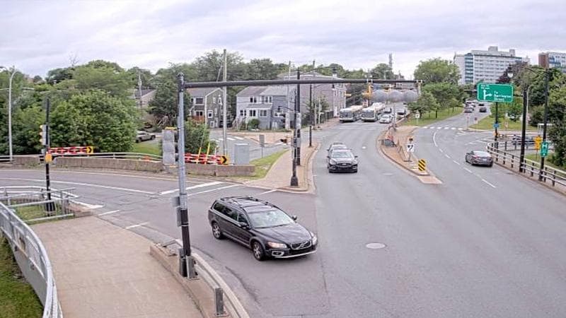 Mac Donald Bridge - Dartmouth bound