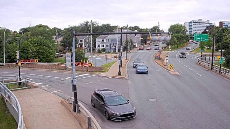 Mac Donald Bridge - Dartmouth bound