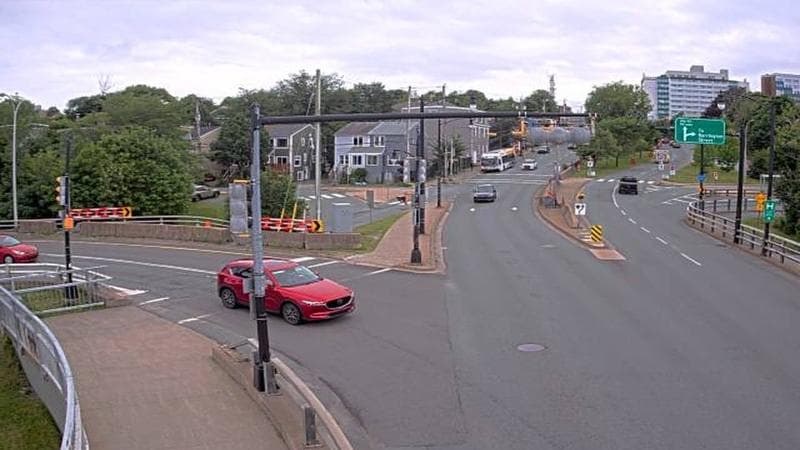 Mac Donald Bridge - Dartmouth bound