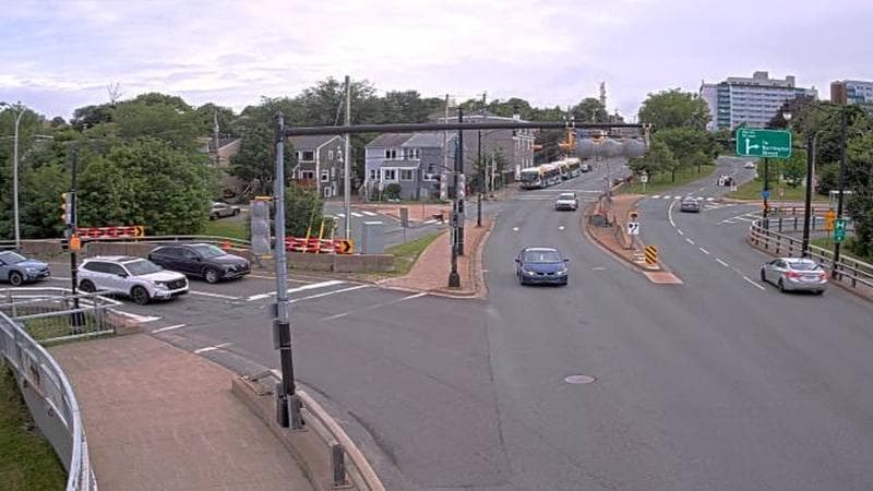 Mac Donald Bridge - Dartmouth bound