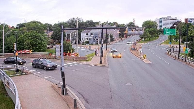 Mac Donald Bridge - Dartmouth bound