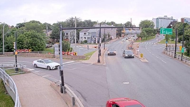 Mac Donald Bridge - Dartmouth bound