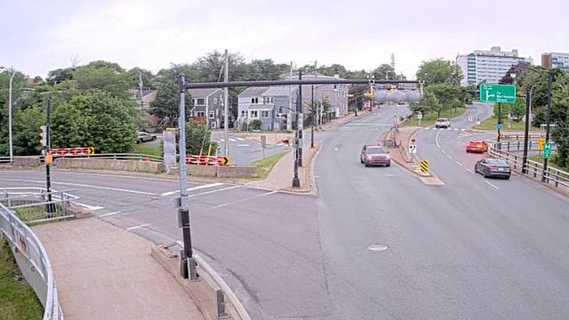 Mac Donald Bridge - Dartmouth bound