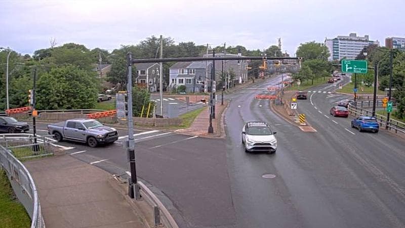 Mac Donald Bridge - Dartmouth bound