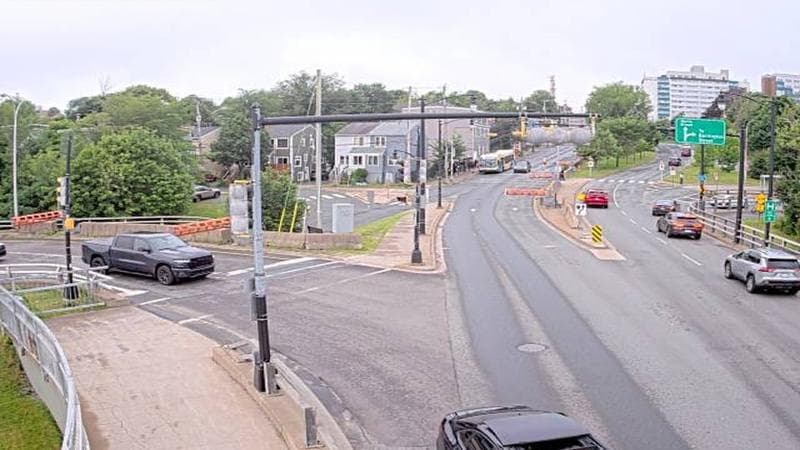 Mac Donald Bridge - Dartmouth bound