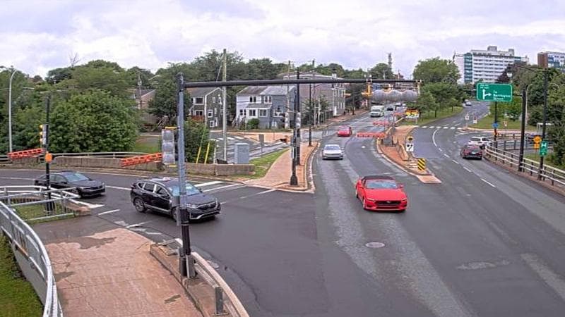 Mac Donald Bridge - Dartmouth bound