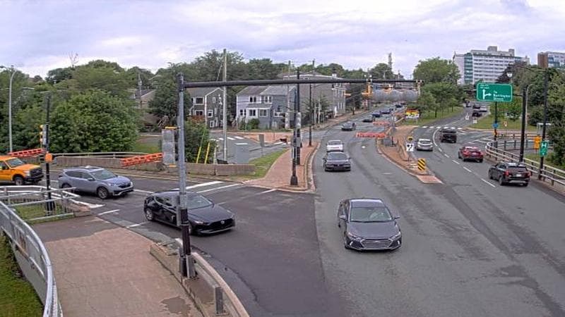 Mac Donald Bridge - Dartmouth bound