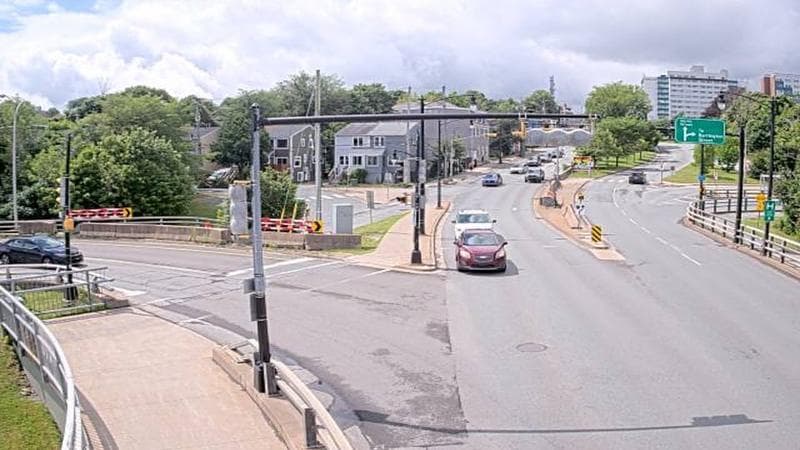 Mac Donald Bridge - Dartmouth bound
