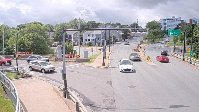 Mac Donald Bridge - Dartmouth bound