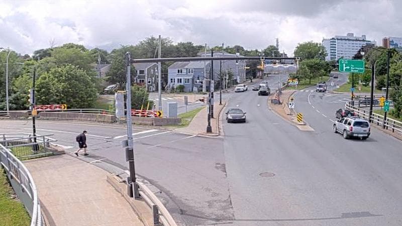 Mac Donald Bridge - Dartmouth bound