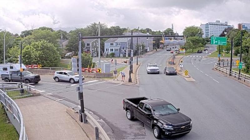 Mac Donald Bridge - Dartmouth bound