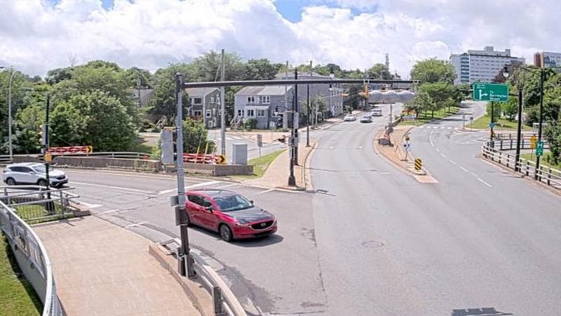Mac Donald Bridge - Dartmouth bound