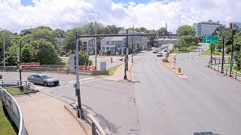 Mac Donald Bridge - Dartmouth bound