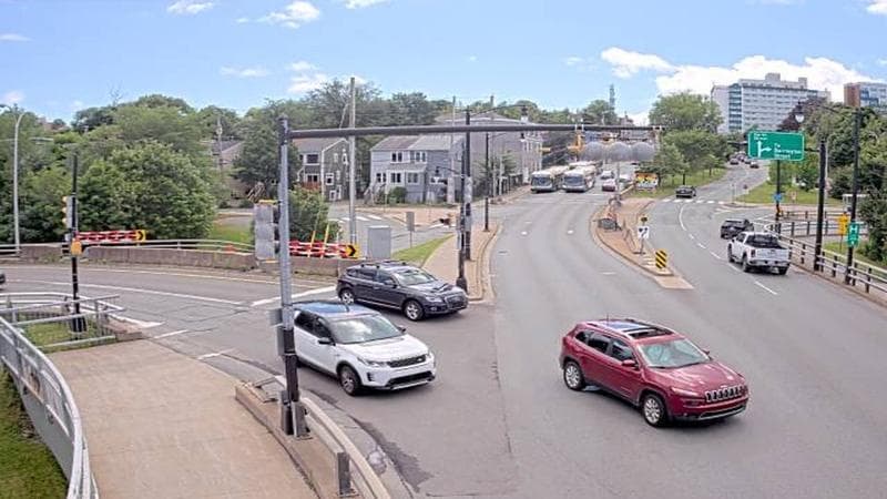 Mac Donald Bridge - Dartmouth bound