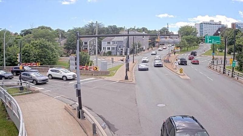 Mac Donald Bridge - Dartmouth bound