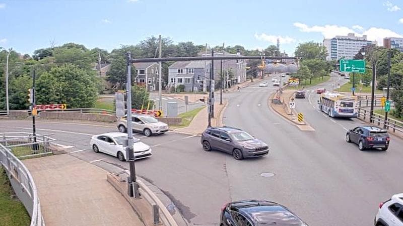 Mac Donald Bridge - Dartmouth bound