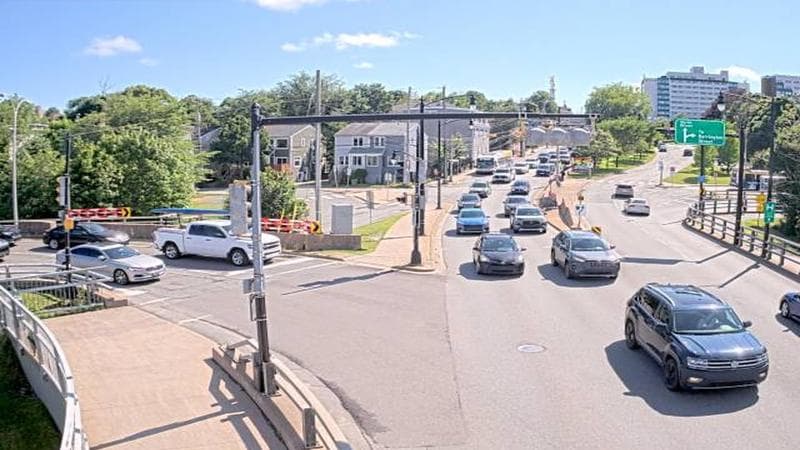 Mac Donald Bridge - Dartmouth bound