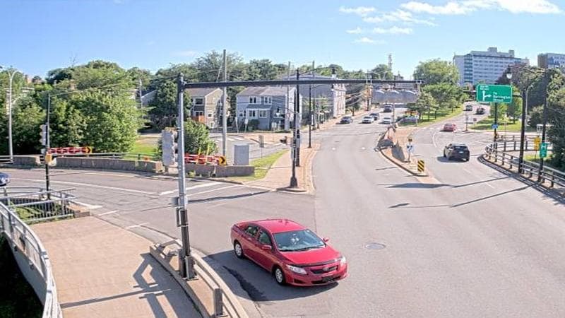 Mac Donald Bridge - Dartmouth bound
