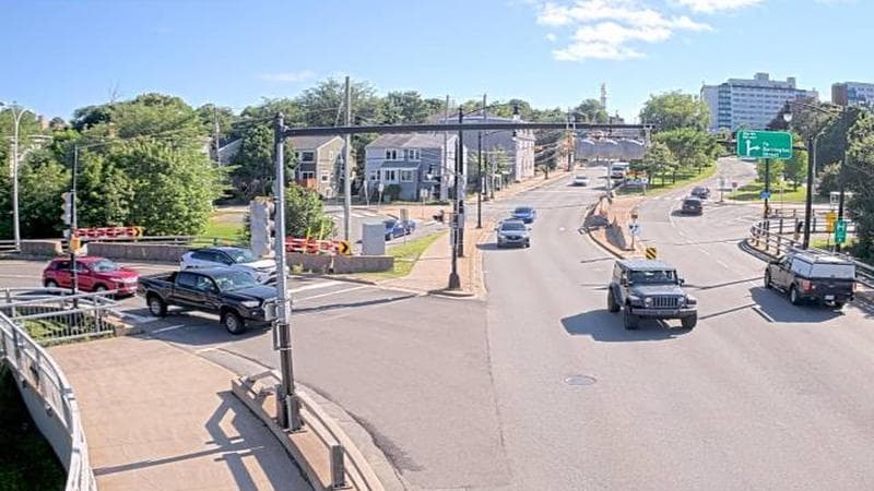 Mac Donald Bridge - Dartmouth bound