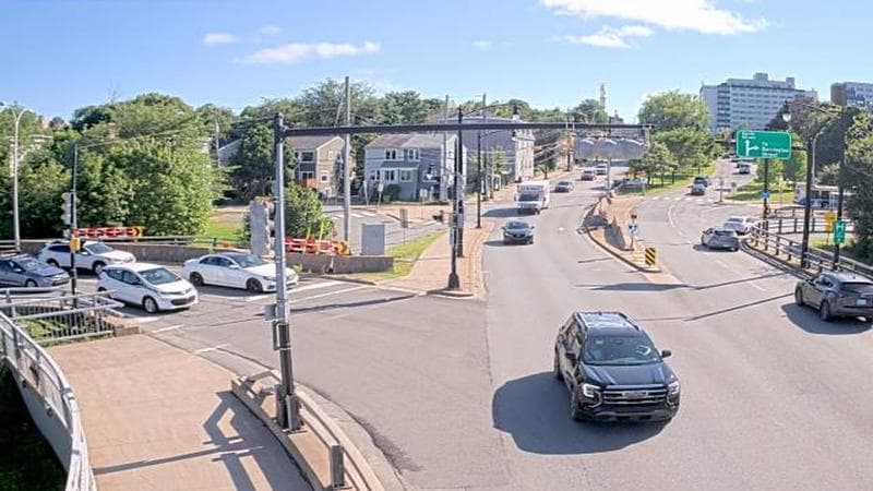 Mac Donald Bridge - Dartmouth bound