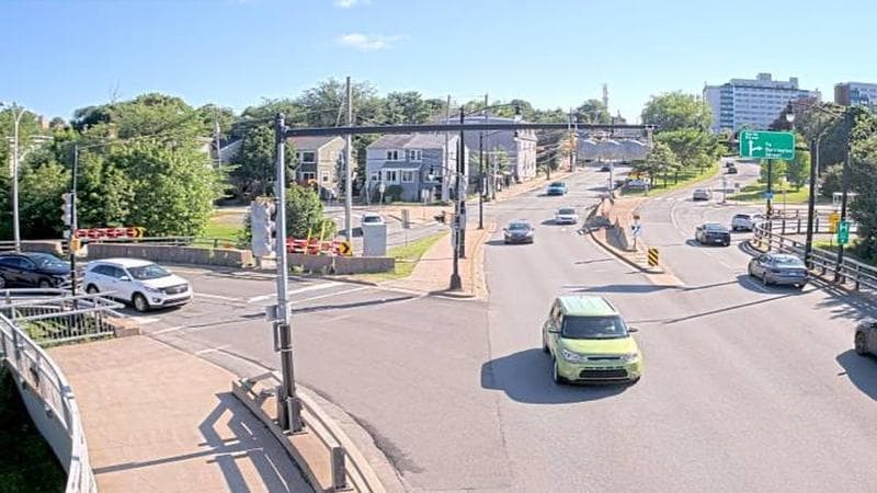 Mac Donald Bridge - Dartmouth bound