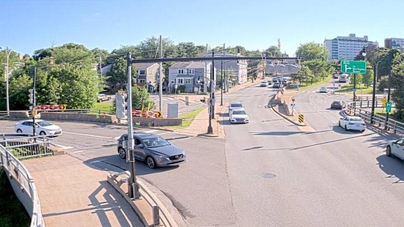 Mac Donald Bridge - Dartmouth bound