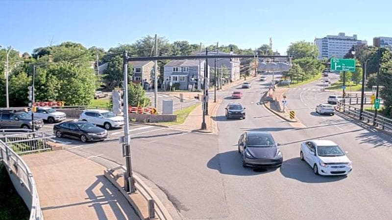 Mac Donald Bridge - Dartmouth bound