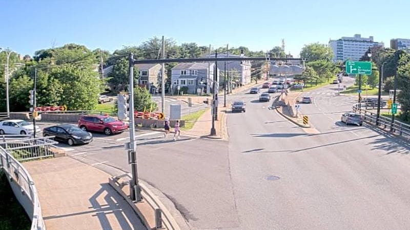 Mac Donald Bridge - Dartmouth bound