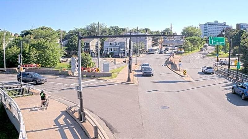 Mac Donald Bridge - Dartmouth bound