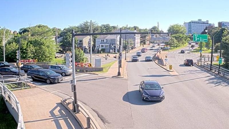 Mac Donald Bridge - Dartmouth bound