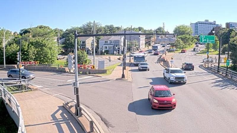 Mac Donald Bridge - Dartmouth bound
