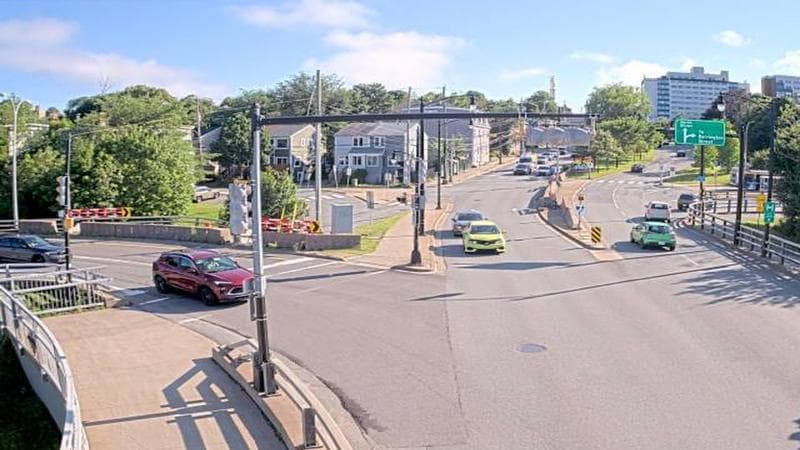 Mac Donald Bridge - Dartmouth bound