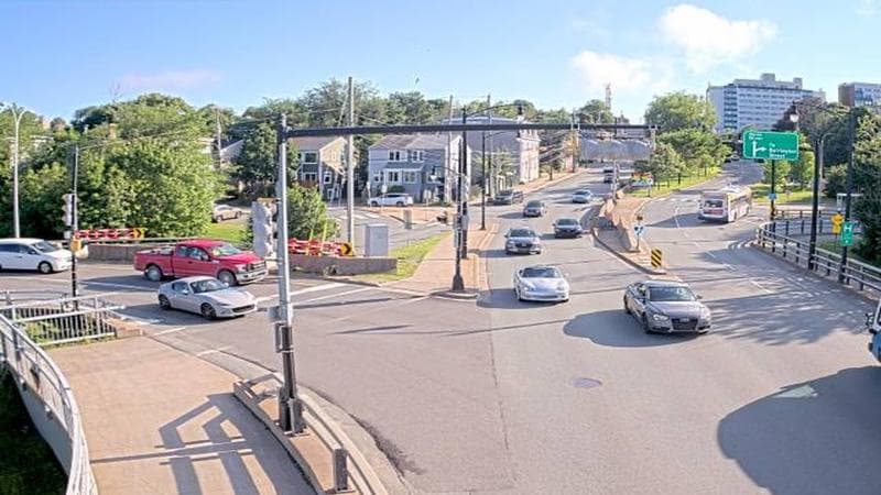 Mac Donald Bridge - Dartmouth bound
