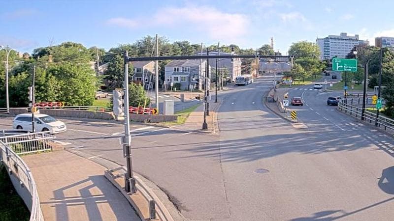 Mac Donald Bridge - Dartmouth bound
