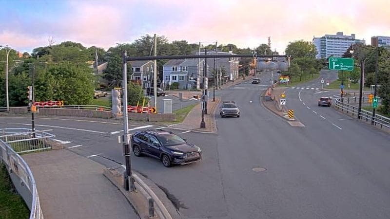 Mac Donald Bridge - Dartmouth bound