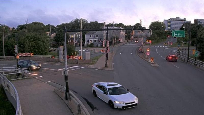 Mac Donald Bridge - Dartmouth bound
