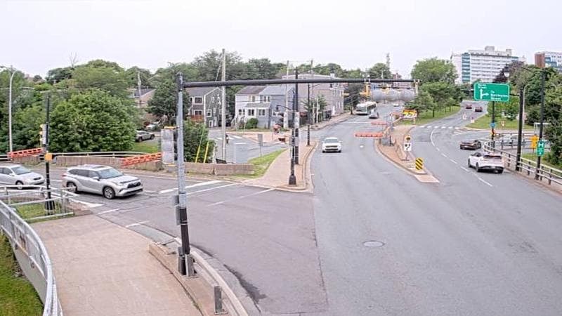 Mac Donald Bridge - Dartmouth bound