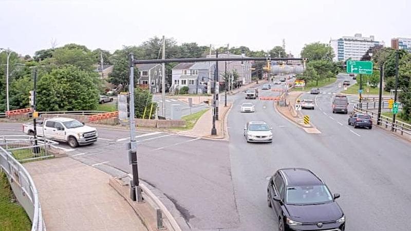 Mac Donald Bridge - Dartmouth bound