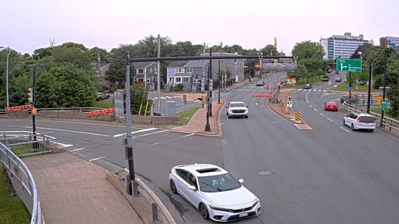 Mac Donald Bridge - Dartmouth bound