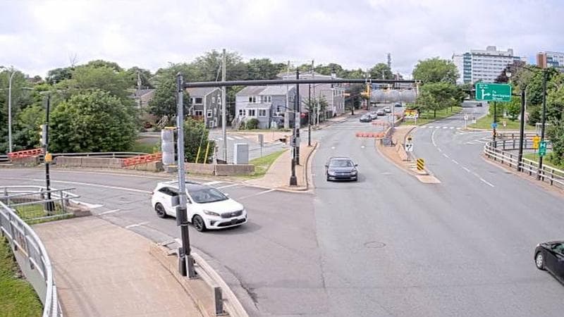 Mac Donald Bridge - Dartmouth bound