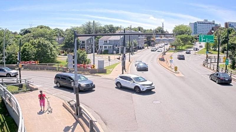Mac Donald Bridge - Dartmouth bound