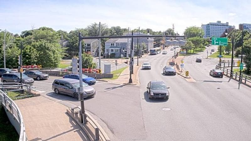 Mac Donald Bridge - Dartmouth bound