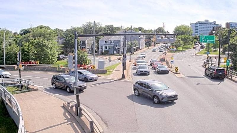 Mac Donald Bridge - Dartmouth bound