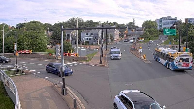 Mac Donald Bridge - Dartmouth bound