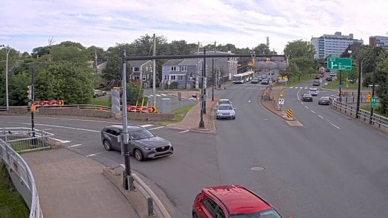 Mac Donald Bridge - Dartmouth bound