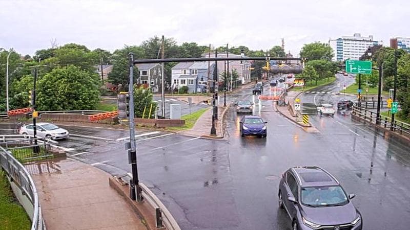 Mac Donald Bridge - Dartmouth bound