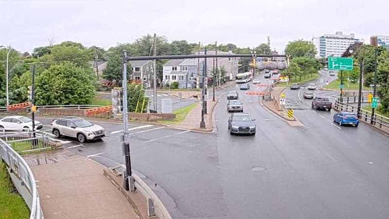 Mac Donald Bridge - Dartmouth bound