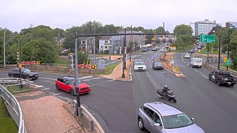 Mac Donald Bridge - Dartmouth bound