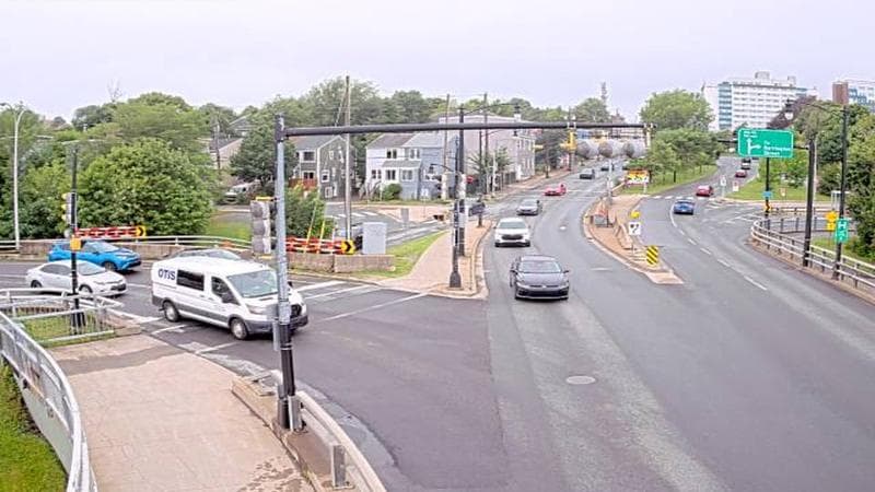 Mac Donald Bridge - Dartmouth bound