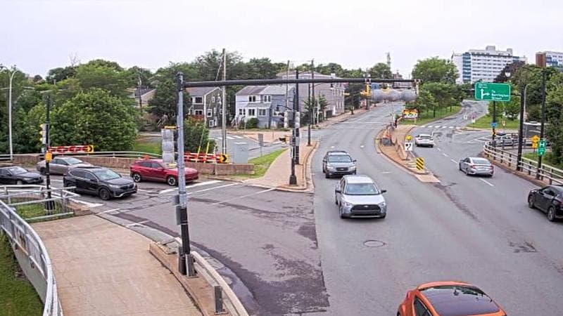 Mac Donald Bridge - Dartmouth bound